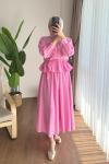 Melinda Etekli Takım Pembe