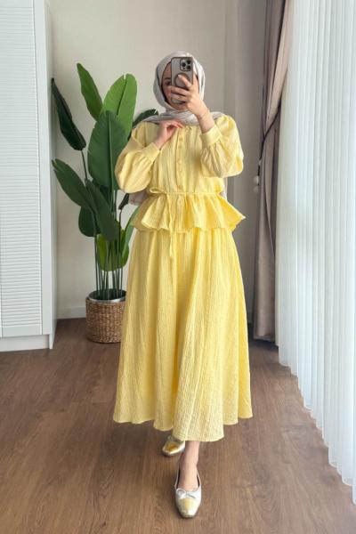 Melinda Etekli Takım Sarı
