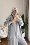 Mia İkili Takım Gri