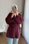 Müslin Kimono Bordo