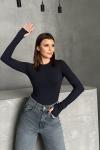 Parmak Geçmeli Body  Füme