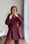 Pensli Scuba Takım  Bordo