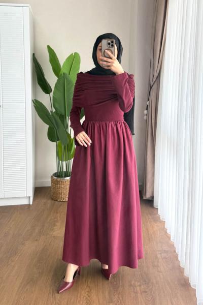 Pimenta Elbise Bordo