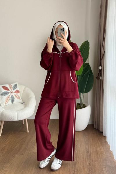 Stella İkili Takım Bordo