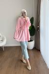 Urla Salaş Tunik  Pembe