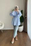 Urla Salaş Tunik  Mavi