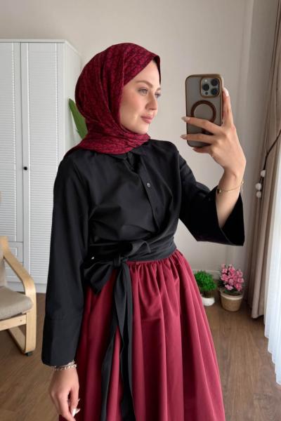 Vera Tasarım Gömlek  Siyah