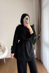Mathilda Modal İkili Takım Siyah