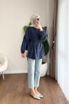 Arya Tensel Tunik Lacivert