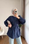 Arya Tensel Tunik Lacivert