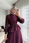 Melinda Etekli Takım Mürdüm