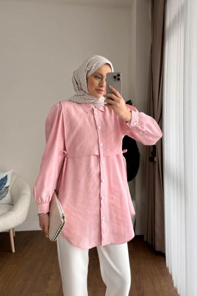 Carla Gömlek Pembe