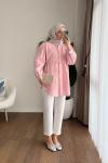 Carla Gömlek Pembe