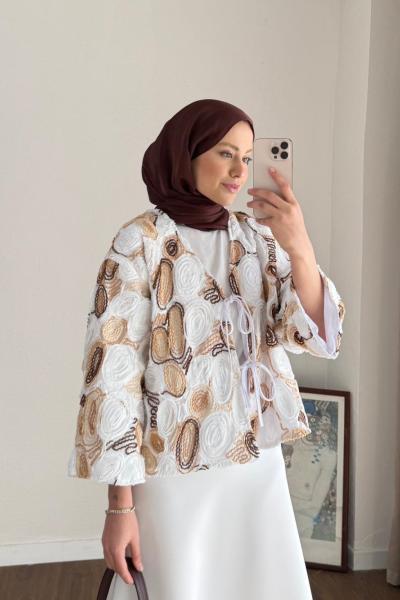 Berlin Kimono Kahverengi