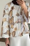 Berlin Kimono Kahverengi