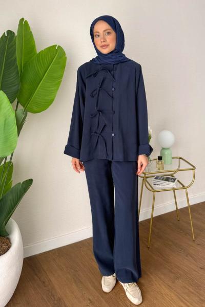 Polina İkili Takım Lacivert