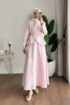 Jasmine Etekli Takım Pembe