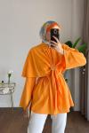 Sofya Pelerin Tunik Turuncu