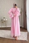 Freya Modal Elbise Pembe
