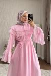 Freya Modal Elbise Pembe