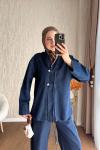 Nova Denim Takım  Lacivert