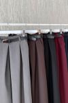 Maksimo Kırışmayan Etek Pantolon Gri
