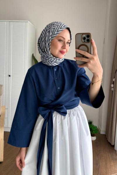 Vera Tasarım Gömlek Lacivert