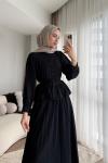 Melinda Etekli Takım Siyah
