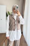 Maple Üçlü Takım  Vizon